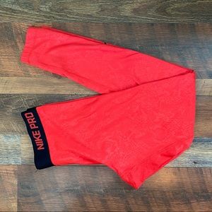 Nike pro dri fit fleece lined leggings